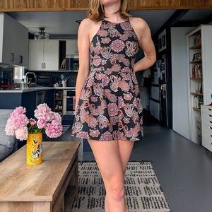 Cute Patterned Romper